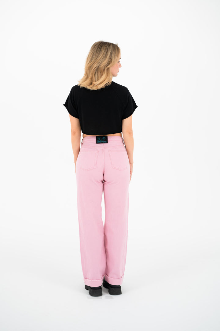 BAGGY JEANS Rosa